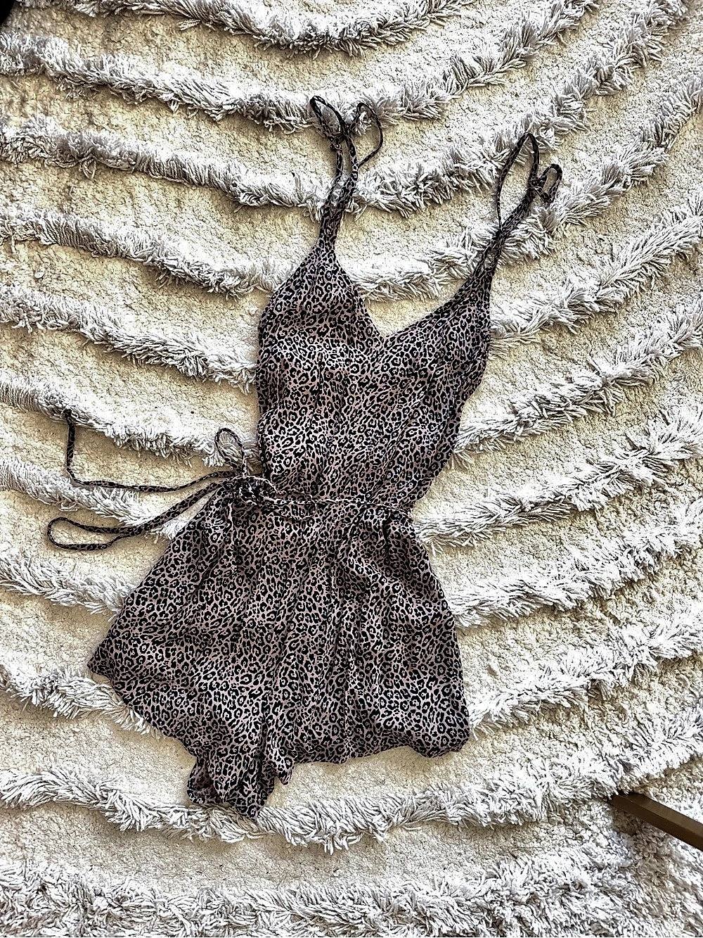 American Eagle | Leopard Print Romper